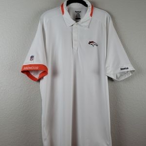 Reebok | Men's NFL Active Polo Denver Broncos XL